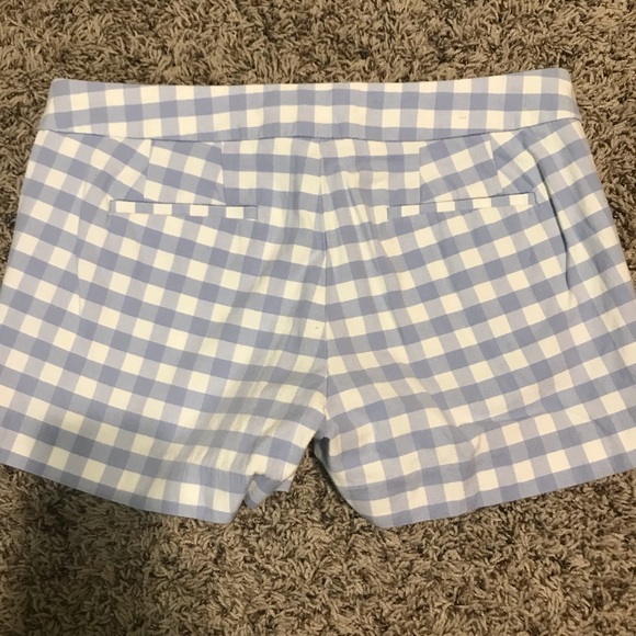 J. Crew lavender plaid shorts - Picture 2 of 2